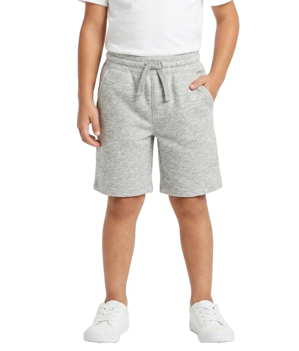 Epic Threads Boys Shorts XS 5-6 Gray Fleece Pull On Adjustable Waist NWT